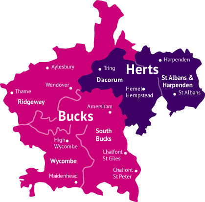 Map - Buckinghamshire