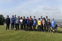 Divyesh Gadhia with Family and Friends on Coombe Hill
