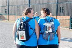 Walkers set off in memory of a loved one