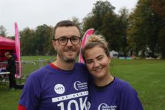 Andrew and Emma at Herts 10k 2019